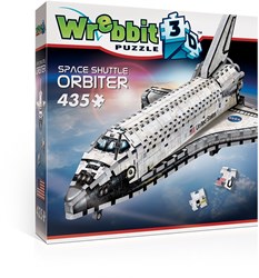 Wrebbit Space Shuttle puzzle 3D - Kit Orbiter 435 pezzi