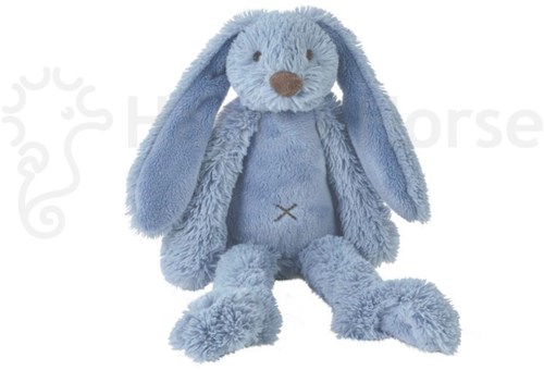 Happy Horse peluche coniglio Richie blu scuro - morbido peluche coniglio