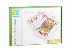 BS Toys Gioco di Carte Grande - Carte da Gioco Giganti - Gioco per Bambini