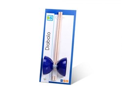 BS Toys Diabolo - Giocattolo Giocoleria Esterno Bambini - Blu - Circo