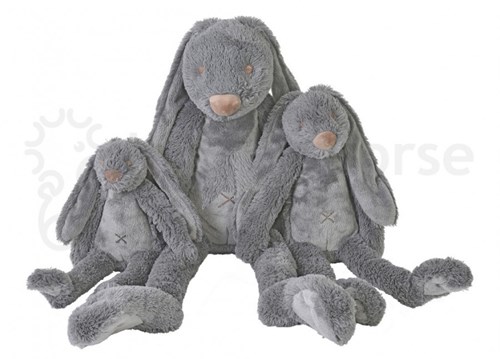 Happy Horse peluche Coniglio Richie grande grigio scuro - 58 cm peluche