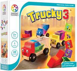 Smart Games puzzle in legno Trucky 3 - camion giocattolo educativi