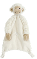 Happy Horse copertina coccola scimmietta Mickey - bianco - 28 cm - regalo neonato