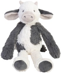 Happy Horse peluche mucca Casper 28cm - bianco grigio - peluche neonato