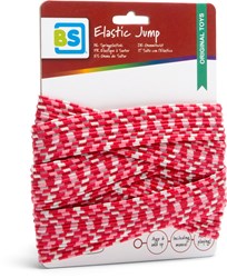 BS Toys elastico per saltare - corda colorata per bambini - giocattolo da esterno