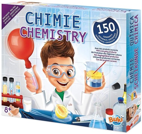 Buki laboratorio di chimica 150 esperimenti set giocattolo bambini