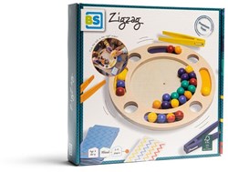 BS Toys Zigzag Legno - Gioco strategico per bambini FSC Legno dai 6 anni