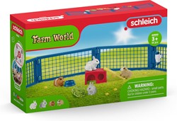 schleich FARM WORLD Konijn- en Caviahok 42500