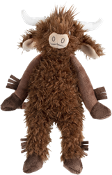 Happy Horse peluche mucca Cody - morbido peluche Highland 30cm marrone