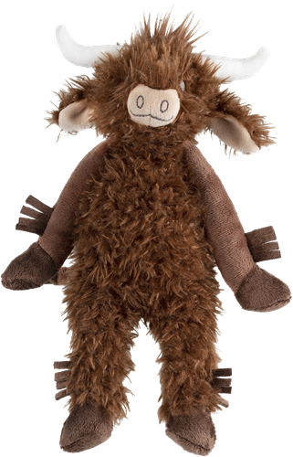 Happy Horse peluche mucca Cody - morbido peluche Highland 30cm marrone