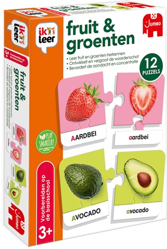 Jumbo - Giocattolo educativo Impara Frutta & Verdura - Gioco dai 3 anni