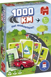 Jumbo gioco di carte 1000KM - Gioco di famiglia - Gioco da tavolo - Gioco di carte