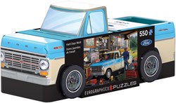 Eurographics puzzle Pick Up Truck scatola in latta - 550 pezzi - decorativa