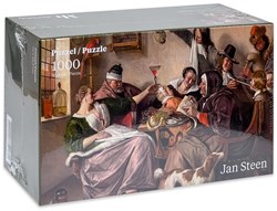 Puzzelman puzzle Jan Steen 1000 pezzi puzzle d'arte classica