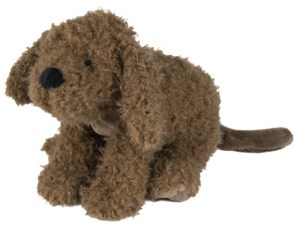 Happy Horse peluche cane Labradoodle Larry 28cm - marrone - giocattolo peluche