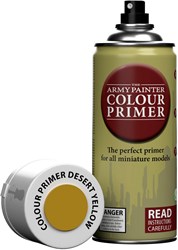 The Army Painter spray colorato giocattolo - Primer Desert Yellow per miniature