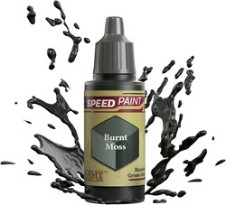 The Army Painter vernice acrilica Speedpaint Burnt Moss 18ml per miniature
