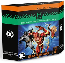 Boosterbox carte da collezione Hro The Flash 8-Pack Premium Pack DC Comics