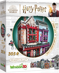 Wrebbit Harry Potter Puzzle 3D Quidditch Supplies & Slug & Jiggers 305 pezzi