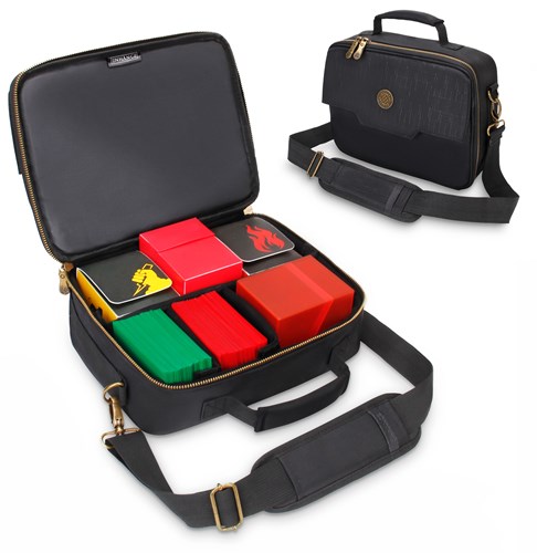 Enhance Gaming custodia per carte da gioco collezionabili - nera - borsa da viaggio per carte