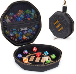 Enhance Gaming scatola porta dadi nera - Dice Case per RPG