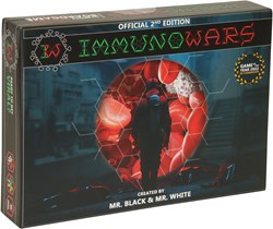 ImmunoWars gioco da tavolo base inglese - gioco di carte strategico adulti