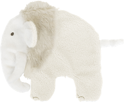 Happy Horse copertina coccolosa mammut Milo - regalo neonato ecru peluche