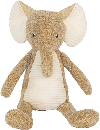 Happy Horse peluche elefante Elin 26cm - marrone - morbido peluche per bambini