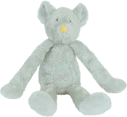 Happy Horse peluche topo Mylo verde 32cm - morbido peluche per bambini