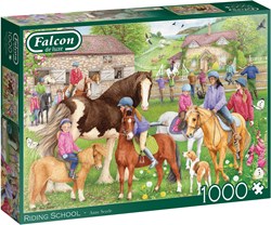 Jumbo puzzle Falcon Riding School 1000 pezzi puzzle