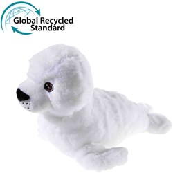 Heunec peluche foca in PET riciclato 30cm giocattolo sostenibile