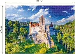 Roovi puzzle Castello di Bran Dracula Transilvania - puzzle 1000 pezzi