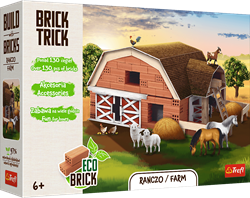 Brick Trick set costruzione fattoria - giocattolo creativo per bambini