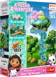 Brick Trick set di costruzione giardino delle fiabe Gabby's Dollhouse - giocattolo creativo