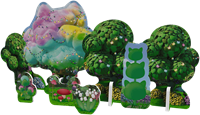 Brick Trick set di costruzione giardino delle fiabe Gabby's Dollhouse - giocattolo creativo-2