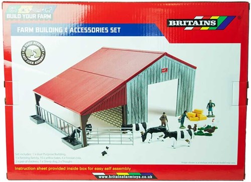 Britains set costruzione fattoria - set gioco fattoria giocattolo cartone