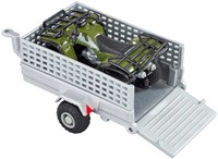 Britains quad set giocattolo fattoria con rimorchio scala 1:32-3