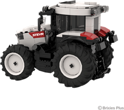 Brixies set di costruzione trattore Steyr Impuls 6200 - 306 mattoncini giocattolo