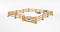 Bruder recinto da pascolo giocattolo fattoria marrone - set accessori