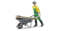 Bruder set figure fattoria accessori 4 pezzi