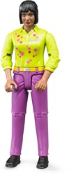 Bruder Bruder bworld Donna con pantaloni viola