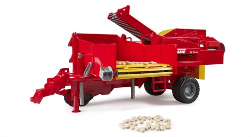 Bruder rimorchio trattore giocattolo Grimme SE75-30 scavapatate fattoria-2