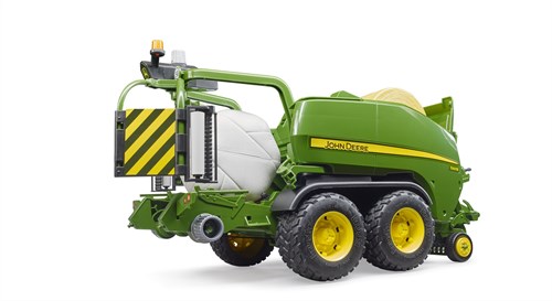 Bruder John Deere pressa per balle giocattolo C441R - macchina agricola-2