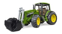 Bruder trattore John Deere 6920 con caricatore frontale giocattolo fattoria-2