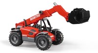 Bruder sollevatore telescopico MLT633 veicolo giocattolo con benna pinza 43cm-2