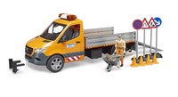 Bruder Mercedes-Benz Sprinter veicolo giocattolo lavori stradali con luci e suoni