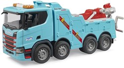 Bruder Scania Super 560R carro attrezzi e soccorso con luci e suoni giocattolo