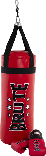Brute Junior Sacca da Boxe Kit per Principianti 2.5ft