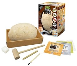 Buki giocattolo dinosauro mega uovo - 20 cm set scavo dino