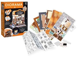 Buki diorama kit panetteria in miniatura con illuminazione LED